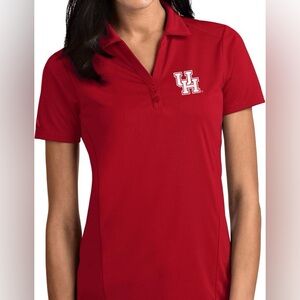 Nike Women's Red Short Sleeve Polo